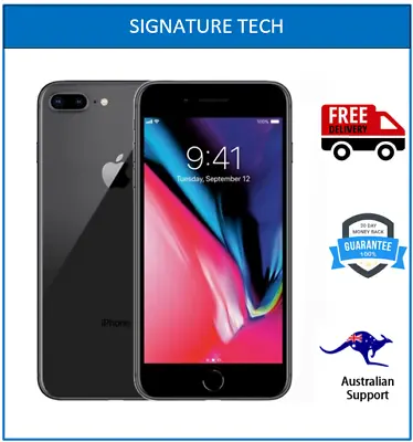 Apple IPhone 8 PLUS 256GB Unlocked Smartphone Black+ FREE POST • $303.05