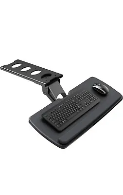 HUANUO Adjustable Mouse & Keyboard Tray Under Desk HNKB03 • $54.49