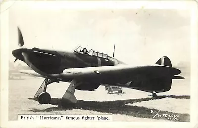 Postcard RPPC 1940s Military Aircraft Transportation Occupation TR24-1625 • $19.99