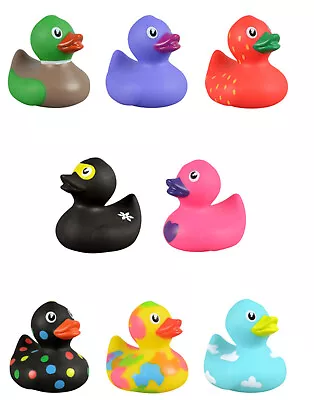 2  Inch Vinyl Rubber Ducks: NINJA-MALLARD-WATERMELON-HEART-CLOUDS And MORE!!! • $1.19