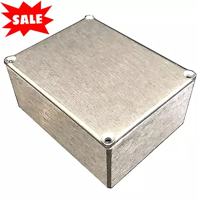 Bud Aluminum Electronics Enclosure Project Box Case Metal Small 4x3x2 CU-234 NEW • $22.98