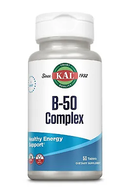 Kal B-50 Complex 50 Tabs • $10.99