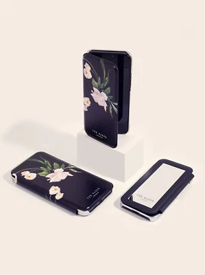 £30 • Buy Ted Baker Elderflower Mirror Folio Phone Case For Apple IPhone / Samsung Galaxy