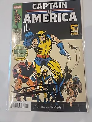 Captain America 5 Wolverine Variant Nm Jim Rugg 100 Homage  Signed Frank Miller  • £40.21