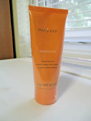 Mary Kay ~  Satin Hands Hand Cream In Orange Tube ~ New • $12.50