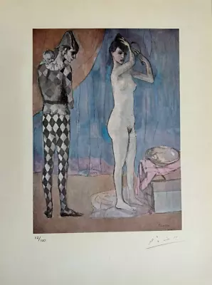 Pablo Picasso Original Print Hand Signed Litho With COA & Appraisal Of $3500 • $499