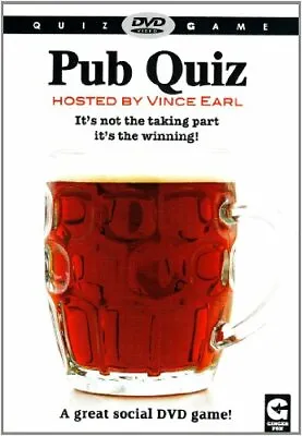 Pub Quiz Interactive Vince Earl 2007 New DVD Top-quality Free UK Shipping • £2.28