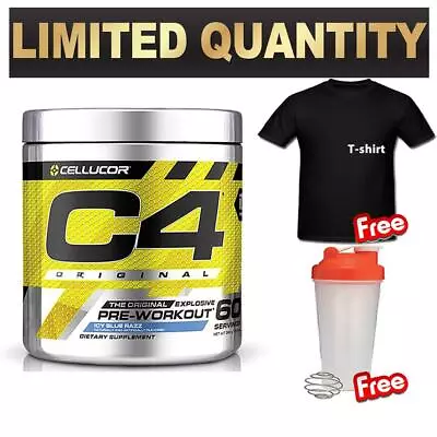 Cellucor C4 Id 60 Serves Serve Pre Workout C4 Original Energy Creatine Shirt • $67.90