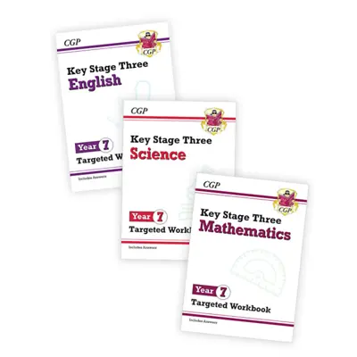 Year 7 Maths English & Science Workbook Bundle For Ages 11-12 KS3 • £18.49