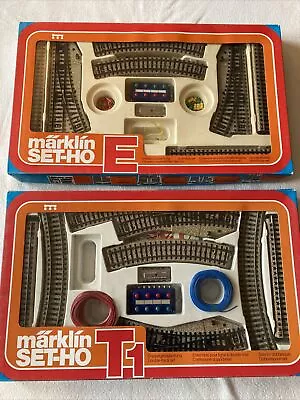 Vintage MARKLIN Sets-HO E 5191 And T-1 5192 Extension Track Two Sets • $95