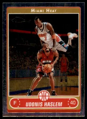 2006-07 Topps Chrome Udonis Haslem Basketball Cards #79 • $1.85