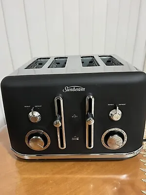 $45 • Buy Sunbeam Alinea TA2740K 4 Slice Toaster - Black