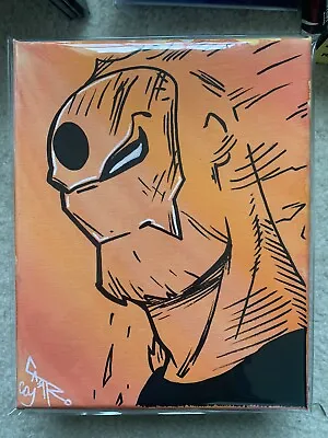 Sunfire Mixed Media Canvas Art X-Men Marvel New Mutants • $39.99