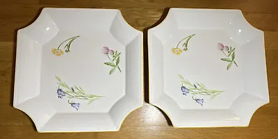 2 Villeroy & Boch MY GARDEN Floral Fine China 12.625  Serving Platter Germany • $79.99