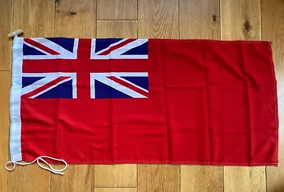 Red Ensign Flag 1 Yard / 90x45 Cms Boat Ship Nautical Yacht Marina Club  Fishing • £12.99