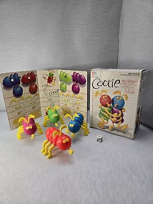 Vintage 1986 Cootie Game Milton Bradley Complete • $15