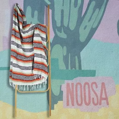 £50.55 • Buy Mexican Western Yoga Falsa Blanket Orange & Mint