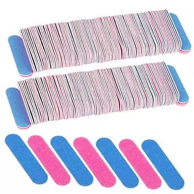 300 Pcs Mini Nail Files Double Sided Disposable Emery Boards Manicure Pedicure  • $19.18