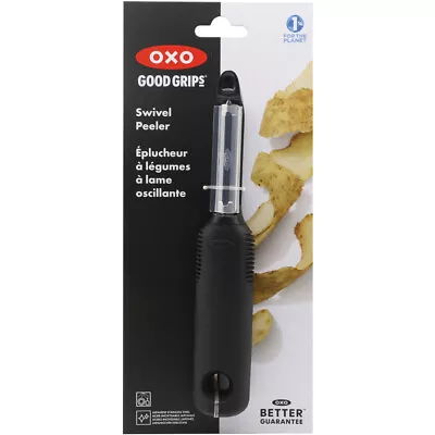 OXO Vegetable Peeler - Good Grips Swivel Peeler For Fruit & Vegetables • £11.51