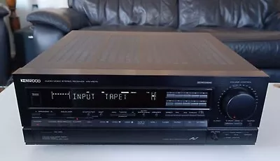 VINTAGE KENWOOD KR-V8010 AUDIO VIDEO Receiver Amplifier 1989 HIGH POWER 100W/Ch • $250