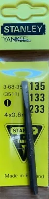 Genuine Stanley Yankee Slotted Screwdriver Bit #135 3-68-354 (3511) • £6.95