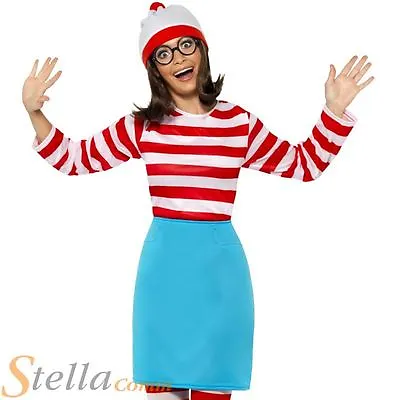 £38.99 • Buy Ladies Where's Wenda Costume Wally Bok Day Fancy Dress Outfit