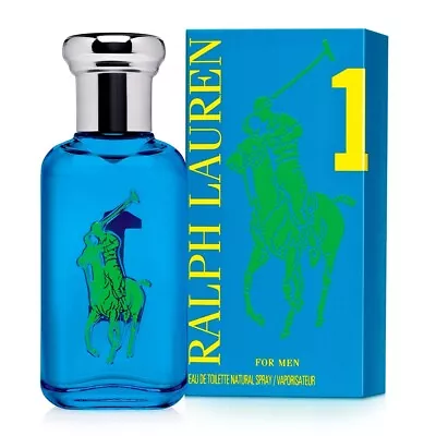 Ralph Lauren Big Pony 1 Blue For Men 100ml Eau De Toilette Spray New & Sealed • £25.94
