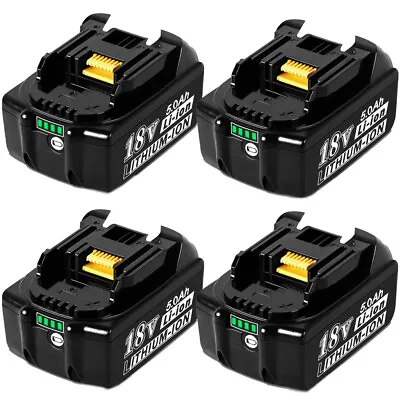 For Makita 18V 6.0Ah 9.0Ah Lithium Ion Battery Or Charger BL1860 BL1830 BL1850 • $20.89