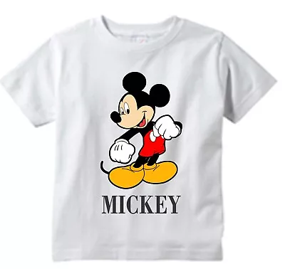 Mickey Mouse Tee/ Mickey Mouse Birthday  / Mickey Mouse T-shirt / Disney Mickey • $12