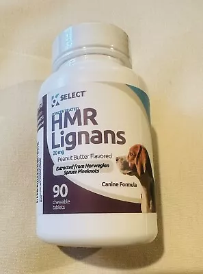 K9 Select HMR Lignans For Dogs 20mg 90 Peanut Butter Chewablefor Medium Dogs - • $18.99