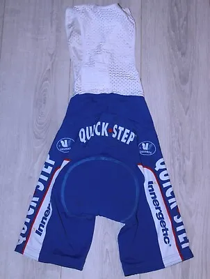 Quick Step-Innergetic 2006 2007 Cycling Team Bib Shorts Vermarc Sport Size S / 2 • $42.61