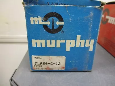 Murphy  Gauge Mla20-c-12a-a • $60