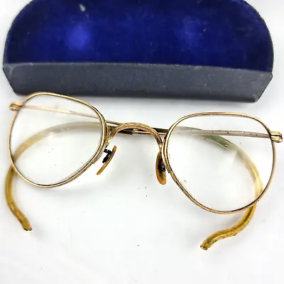 Vintage Bausch & Lomb B&L 1/0 12k GF Gold Filled Ful-Vue Eyeglasses • $42.49