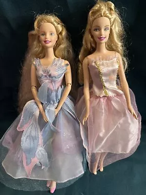 Lot Of Two Barbie And The Nutcracker Sugarplum Princess Clara  • $80