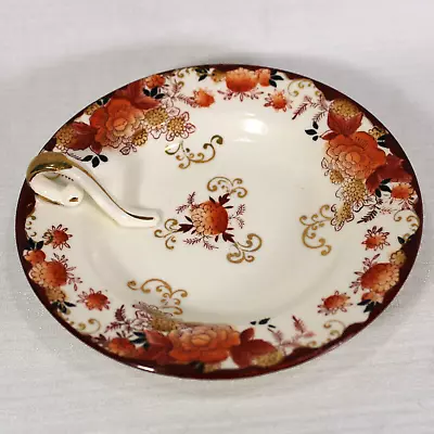 Moriyama Mori-machi Porcelain Lemon Server With Handle Hand Painted Japan • $15.29