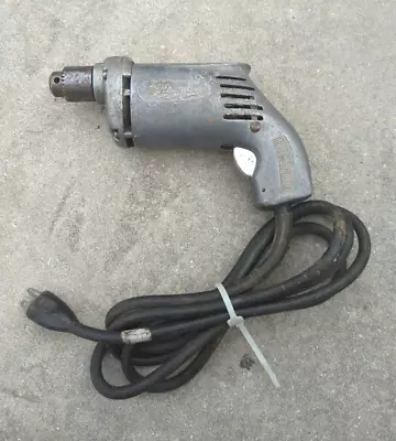 Vintage Milwaukee 1/4” Hole Shooter Power Drill Model 250 Corded Drill As Is • $44.91