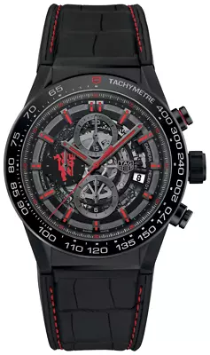 Tag Heuer Carrera Manchester United Collaboration Very Rare CAR2A1J.FC6400 Japan • $4999.99