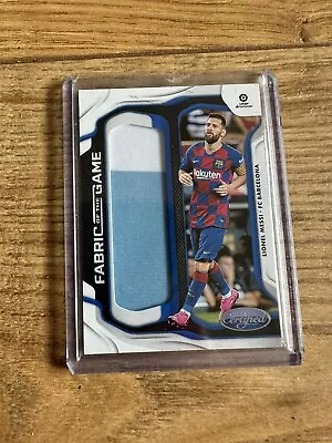 2019-2020 Panini Chronicles Lionel Messi Fabric Of The Game Argentina Patch!! • £1.20