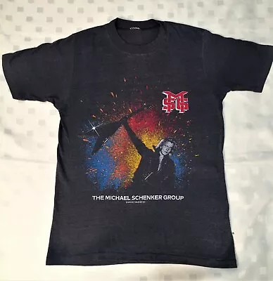 Vintage Michael Schenker Group Msg Original 1982 Assault Attack Tour T Shirt  • $124.27