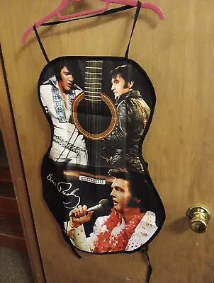 Collectible Apron - Elvis Presley~Performing~Photos~Signature~Guitar Shape • $14