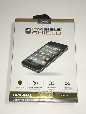 ZAGG Invisible Shield Screen Protector IPhone 4 4S FFAPLIPHONE4GSS ✅❤️️✅❤️️ NEW! • $4.99