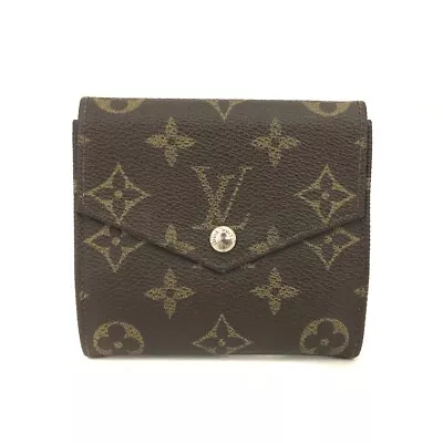 Vintage Louis Vuitton Monogram Portefeiulle Elise Trifold Wallet/9Y0855 • $1