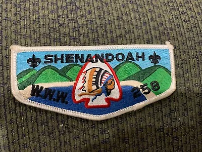 MINT OA Flap Lodge 258 Shenandoah White  Border • $7.96