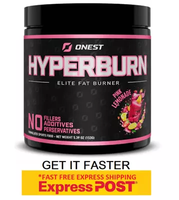 Onest Hyperburn 30 Serve | Fat Burner | Weight Loss Oxyshred Hyper Burn Express. • $63.30