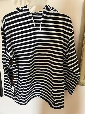 St James For J Crew Made In France S Small Breton Hoodie Nautical • $20