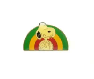 Snoopy Woodstock Rainbow Pin Enamel Lapel Hat Badge Collectible Vintage  • $5