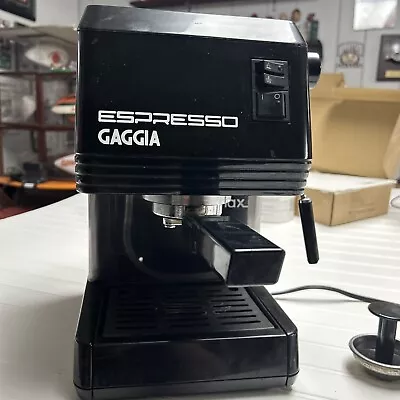 ✅Vintage! Brevetti Gaggia Espresso Machine Black Made In Italy Coffee Roast Rare • $49.99