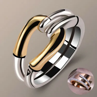 Ring Jewelry Punk Wheel Silver Wedding Mechanical Gear Fashion Finger 925 Men • $6.62