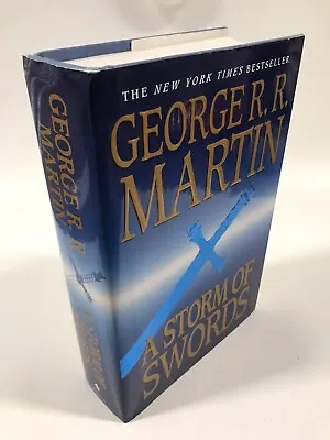 Game Of Thrones A Storm Of Swords Blue Bantam Hardcover Ed.  George R.R. Martin • $59.99