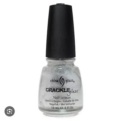 China Glaze Platinum Pieces Crackle Nail Polish Crackle Metal Collection • $8.95